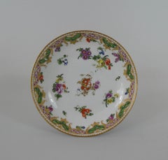 Bristol Porcelain ‘Ludlow Service’, Cup, Saucer & Spoon, circa 1775