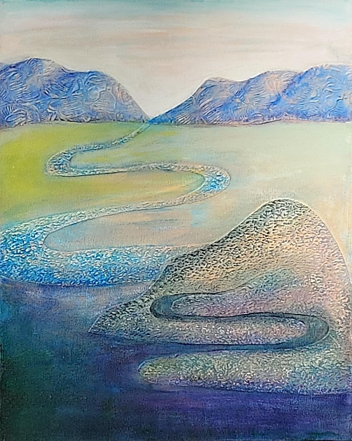 Follow the Bend, peinture originale