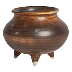 Brita Heilimo, Small Vase, Stoneware, Finland, 1950s