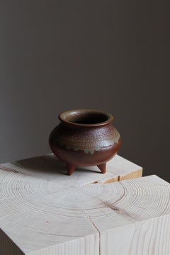 Vase Brita Heilimo, Grès émaillé, Arabie, Finlande, années 1950