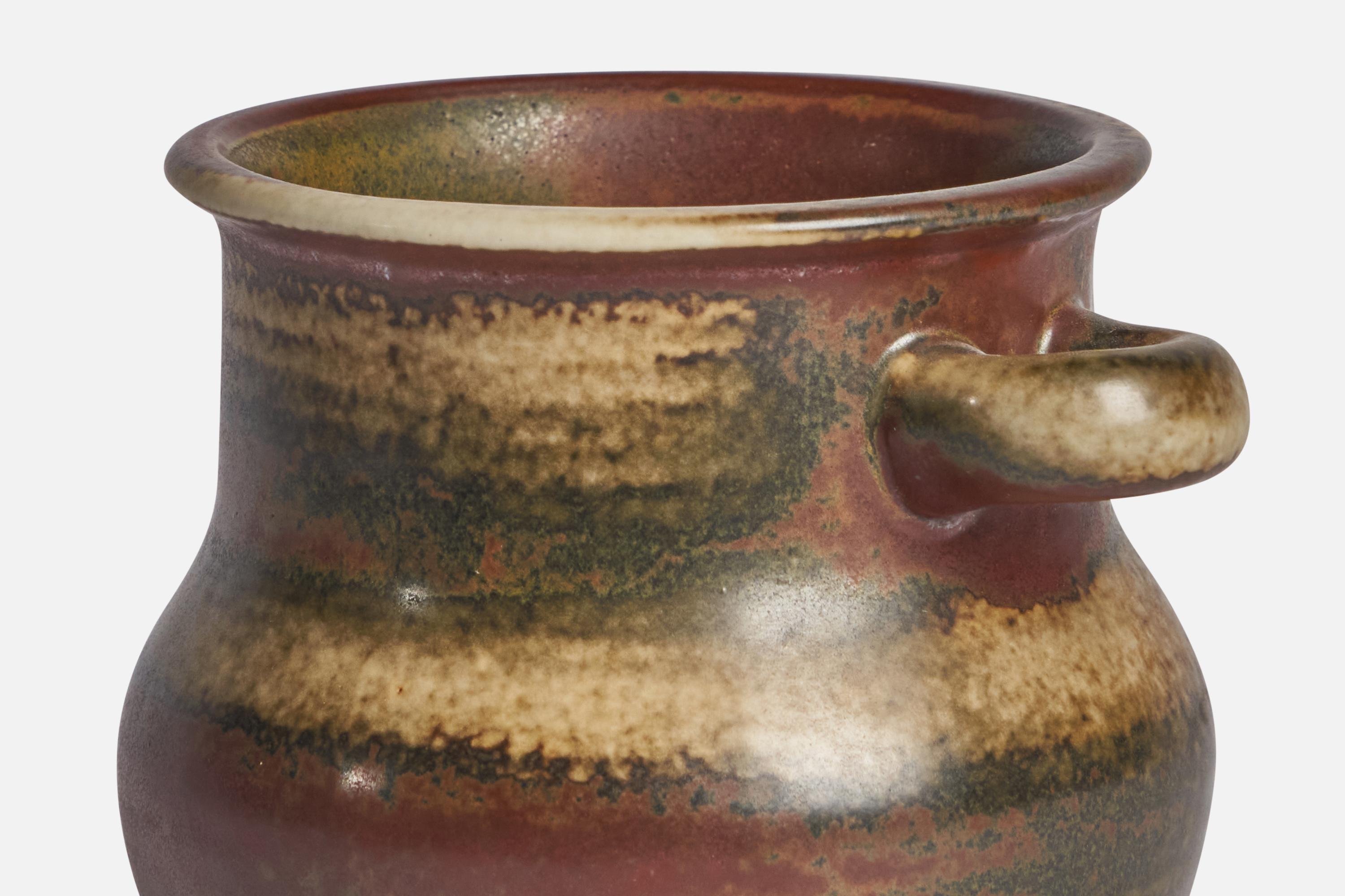 American Brita Heilimo, Vase, Stoneware, Finland, 1950s For Sale