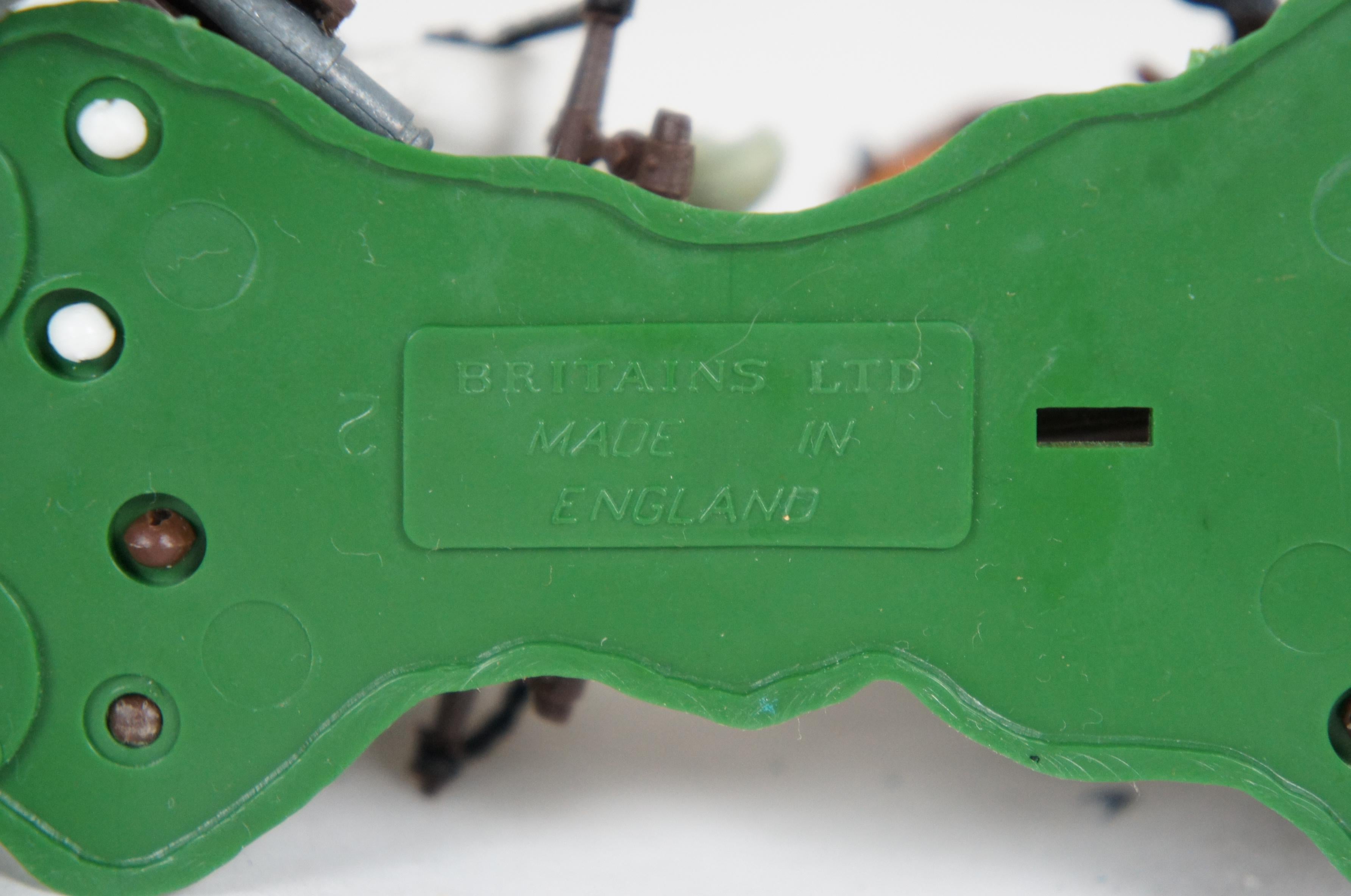 Britains American Civil War Union Toy Soldiers Gun Team Artillery Carriage 7