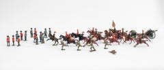 Britains Ltd Artillery Carriage & Lead Soldiers