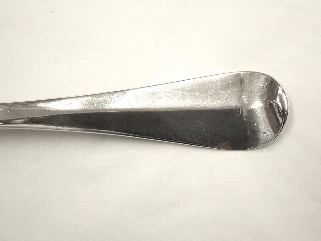 George I Britannia Standard Silver Table Spoon, 1720, Hugh Arnett & Edward Pocock, London