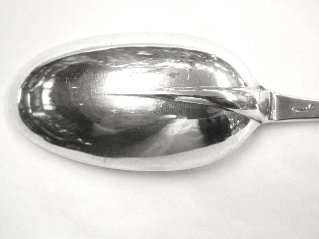 Sterling Silver Britannia Standard Silver Table Spoon, 1720, Hugh Arnett & Edward Pocock, London