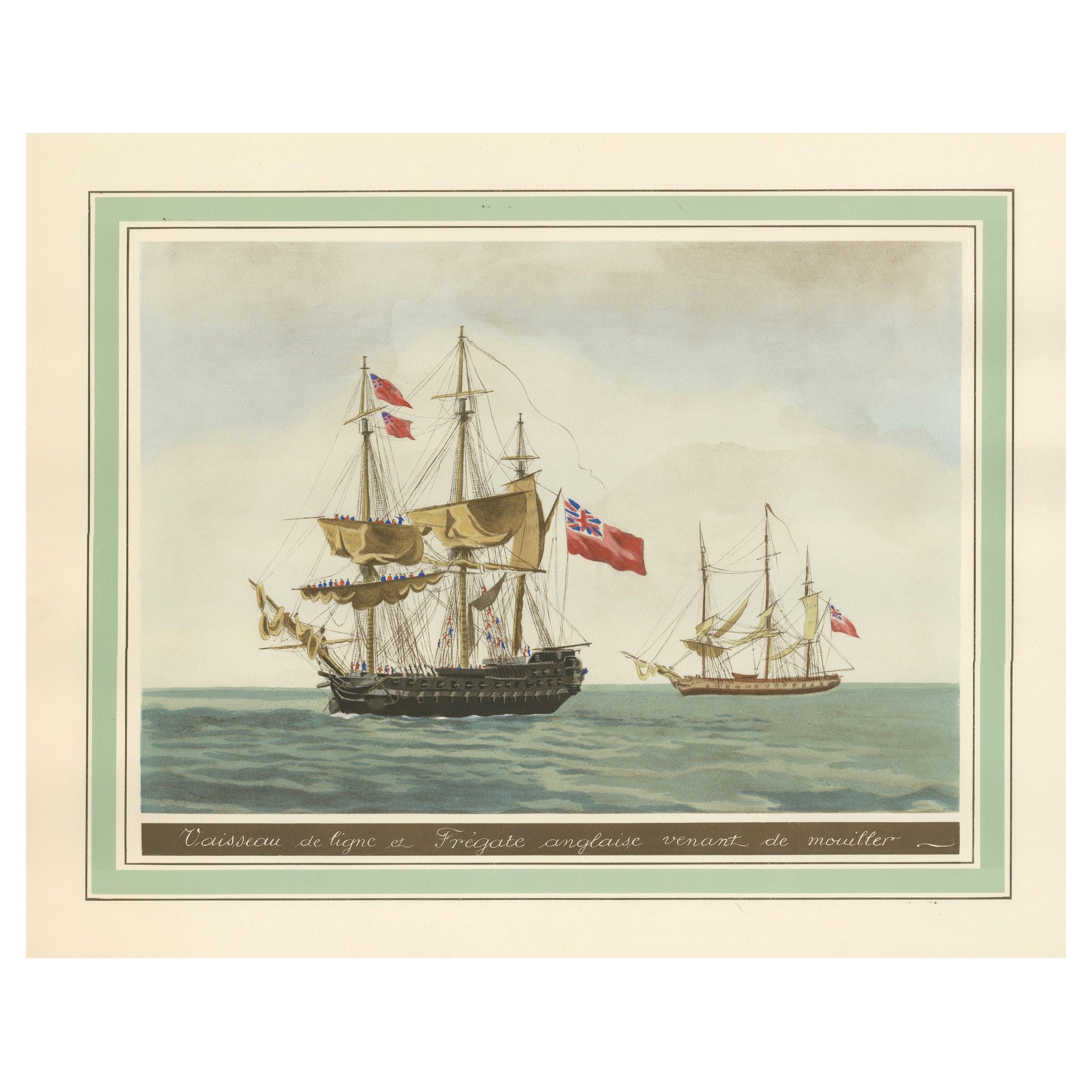 Der Stolz der Britannia auf See: Rückkehr von der Anchorage, um 1920