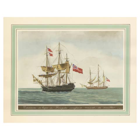 Britannia's Pride at Sea: Return from the Anchorage, circa 1920