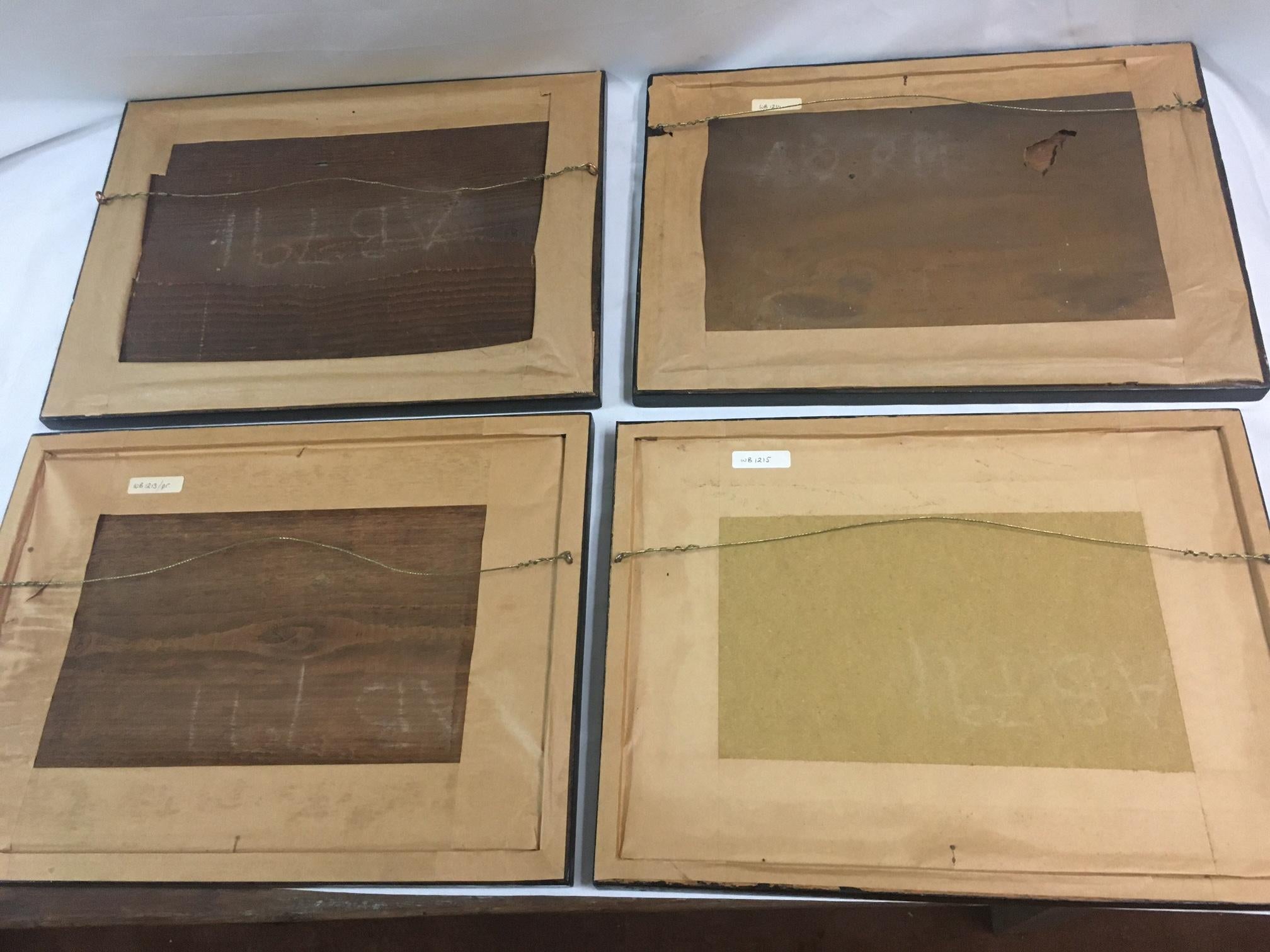 Britannia's Triumph Regency Periode Eglomise Mezzotints 4er-Set von Walker&Hinton im Angebot 7