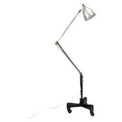 British 1930s Anglepoise Floor Standing Trolley Lamp