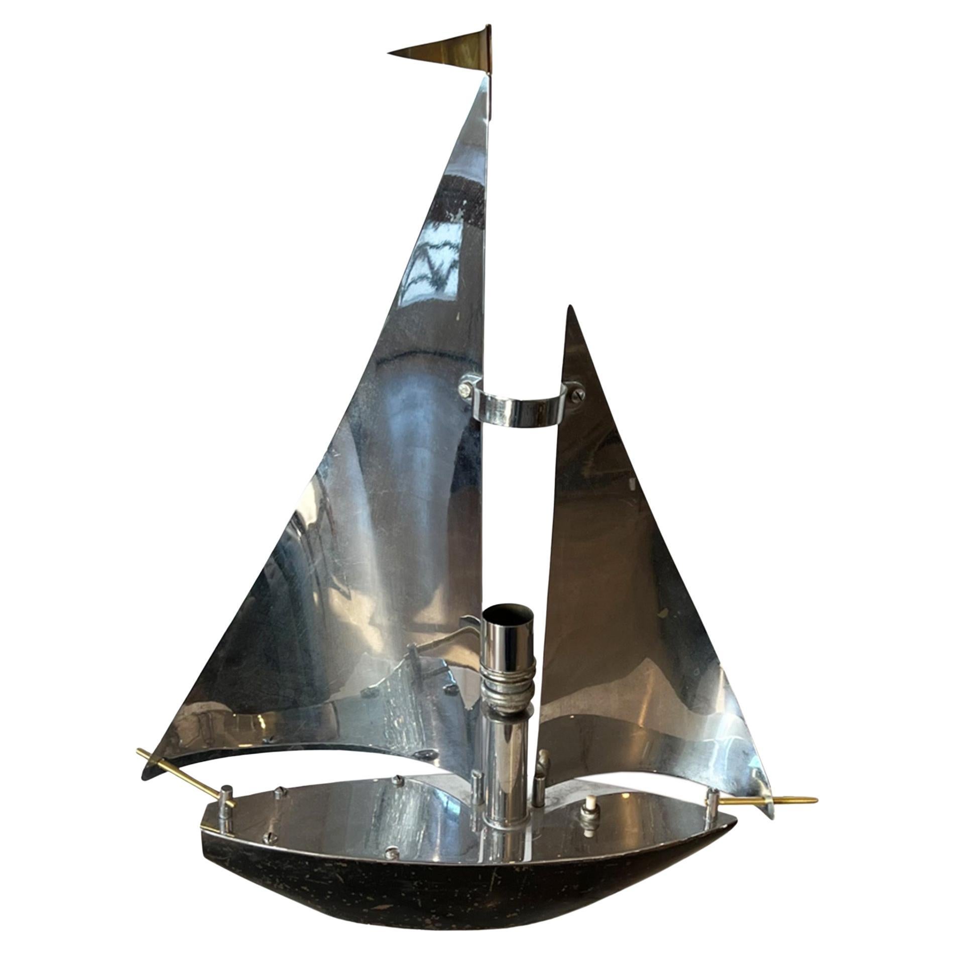 British 1950s Yacht Table Lamp