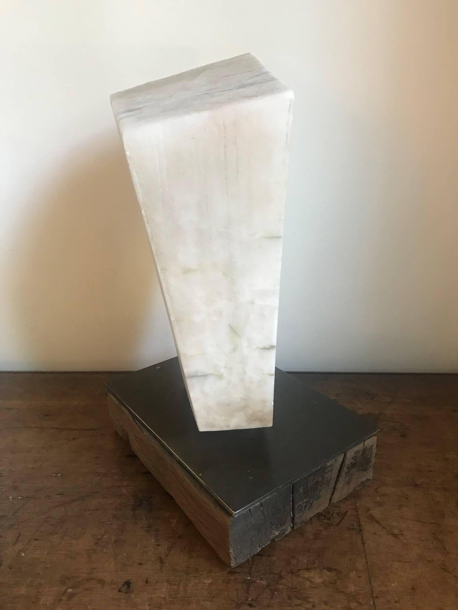 British 1960s Abstract Marble Sculpture 1