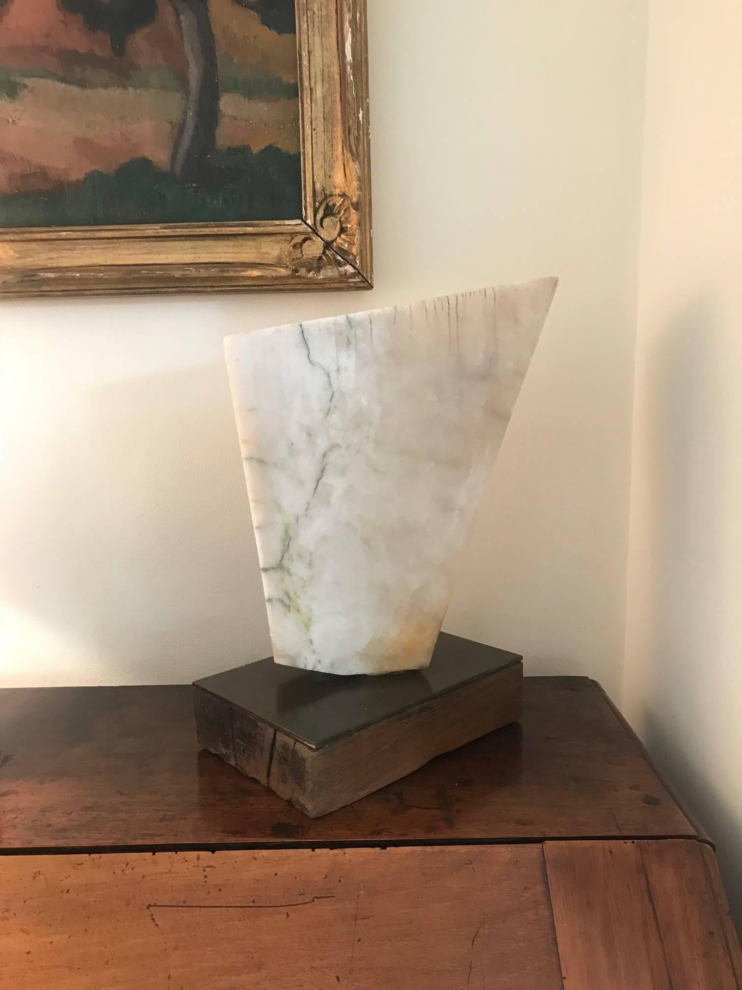 British 1960s Abstract Marble Sculpture 3