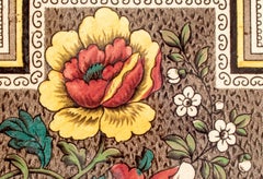 British Aesthetic Ceramic Tiles, Set of Twelve