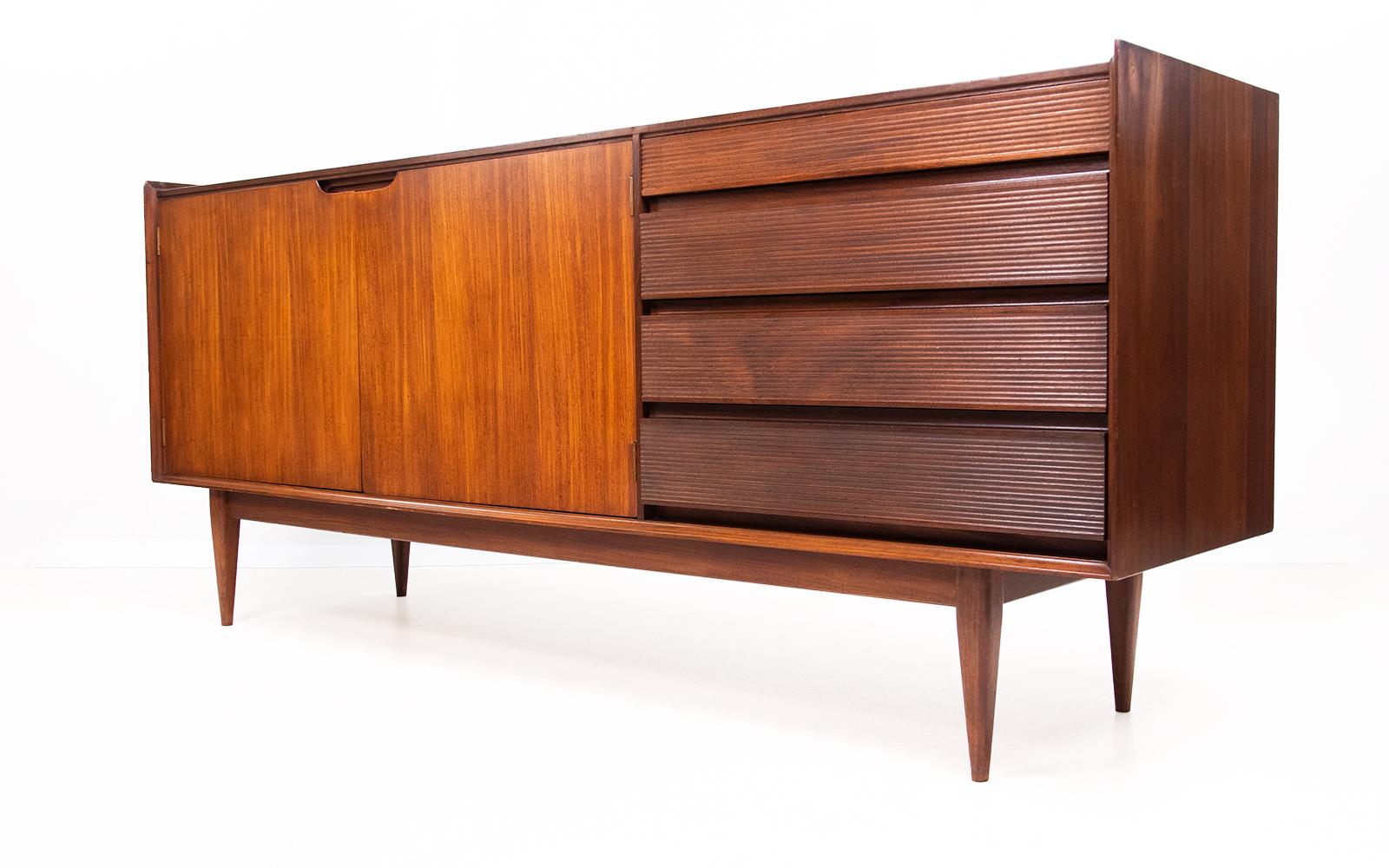 Mid-Century Modern British Afromosia Teak Sideboard By Richard Hornby For Fyne Ladye, Mid Century