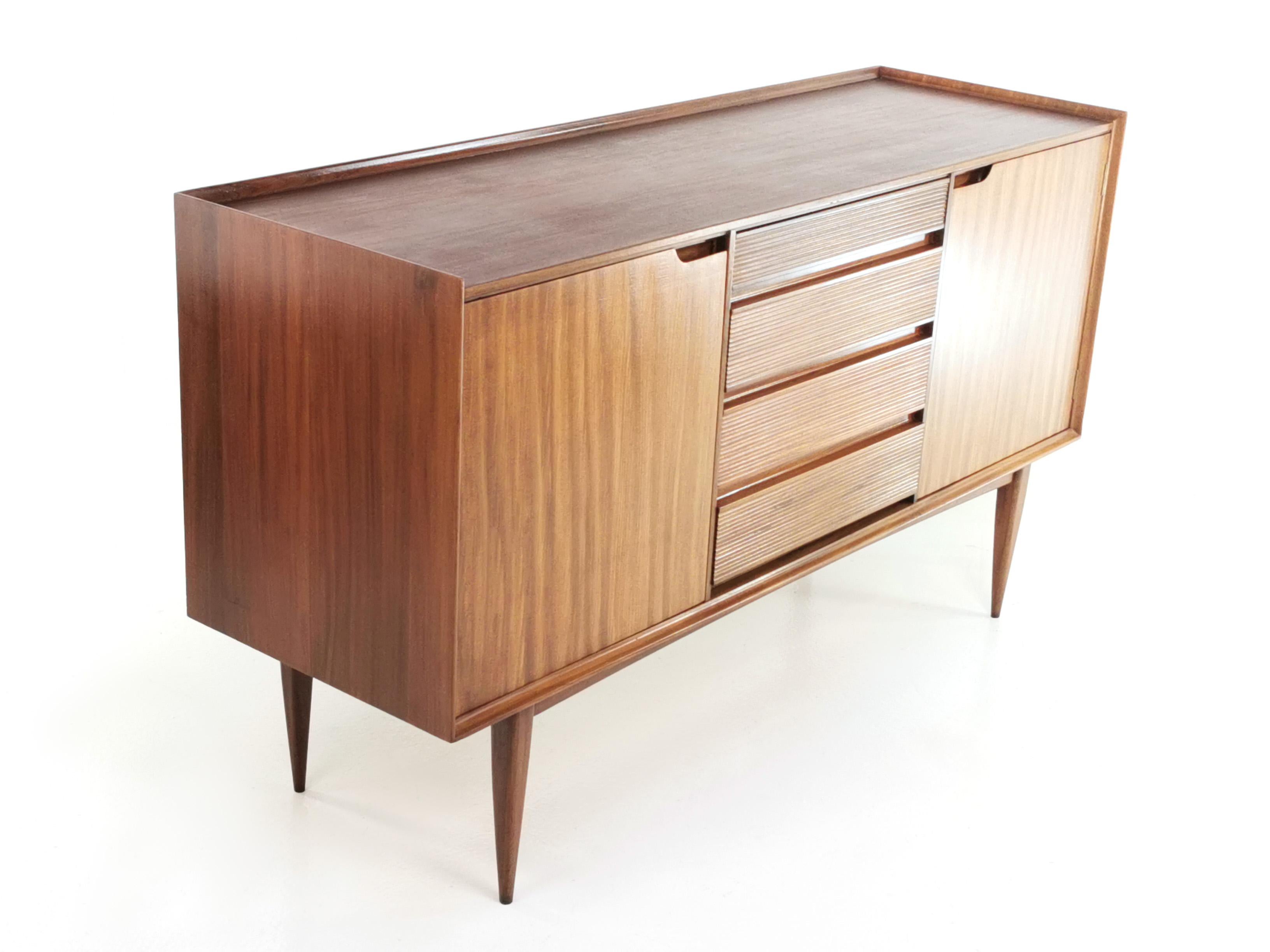 British Afromosia Teak Sideboard by Richard Hornby for Fyne Ladye, Midcentury 3