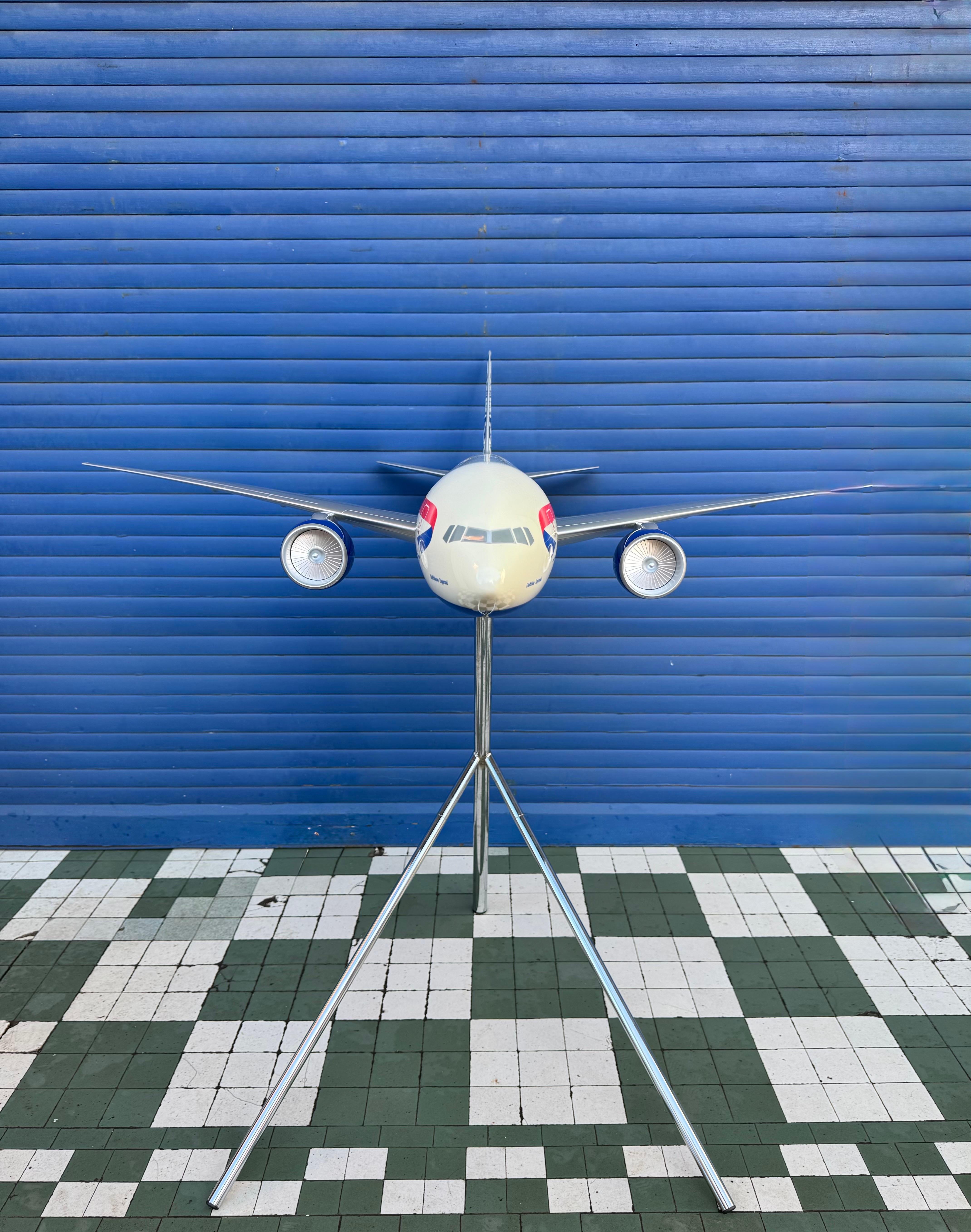 da uomo o donna British Airways Boeing 777 travel agent model Plane in vendita