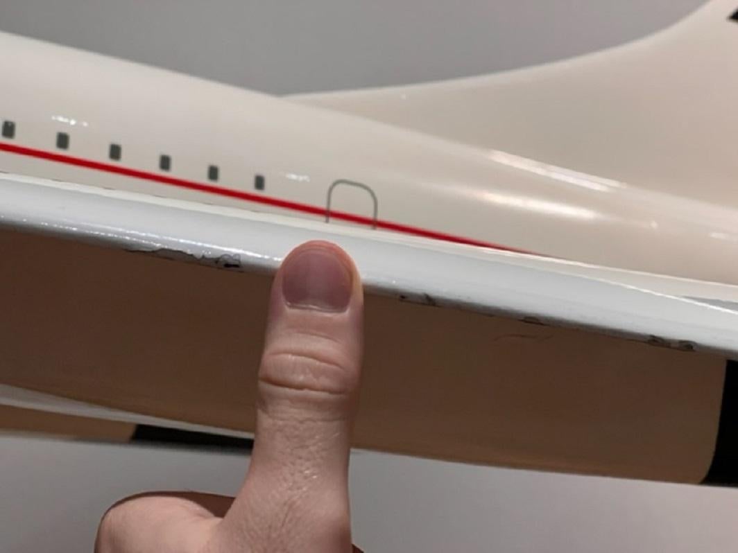 Großformatiges Modell „Concorde“ von British Airways im Angebot 8