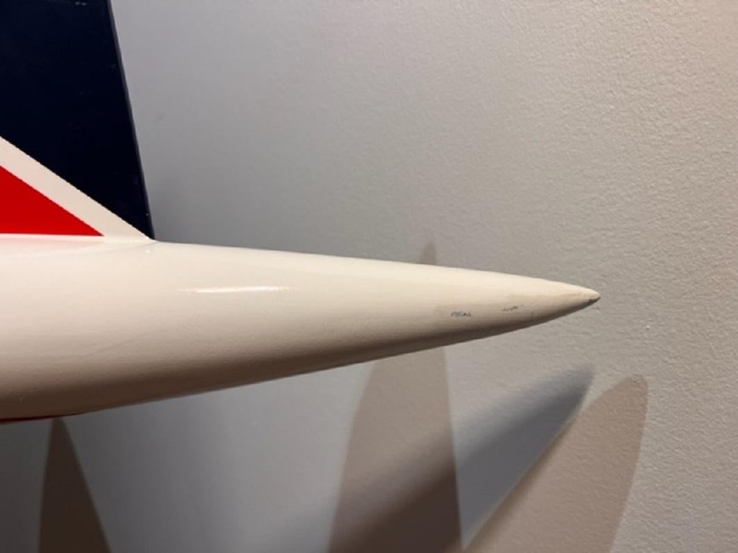 Großformatiges Modell „Concorde“ von British Airways im Angebot 3