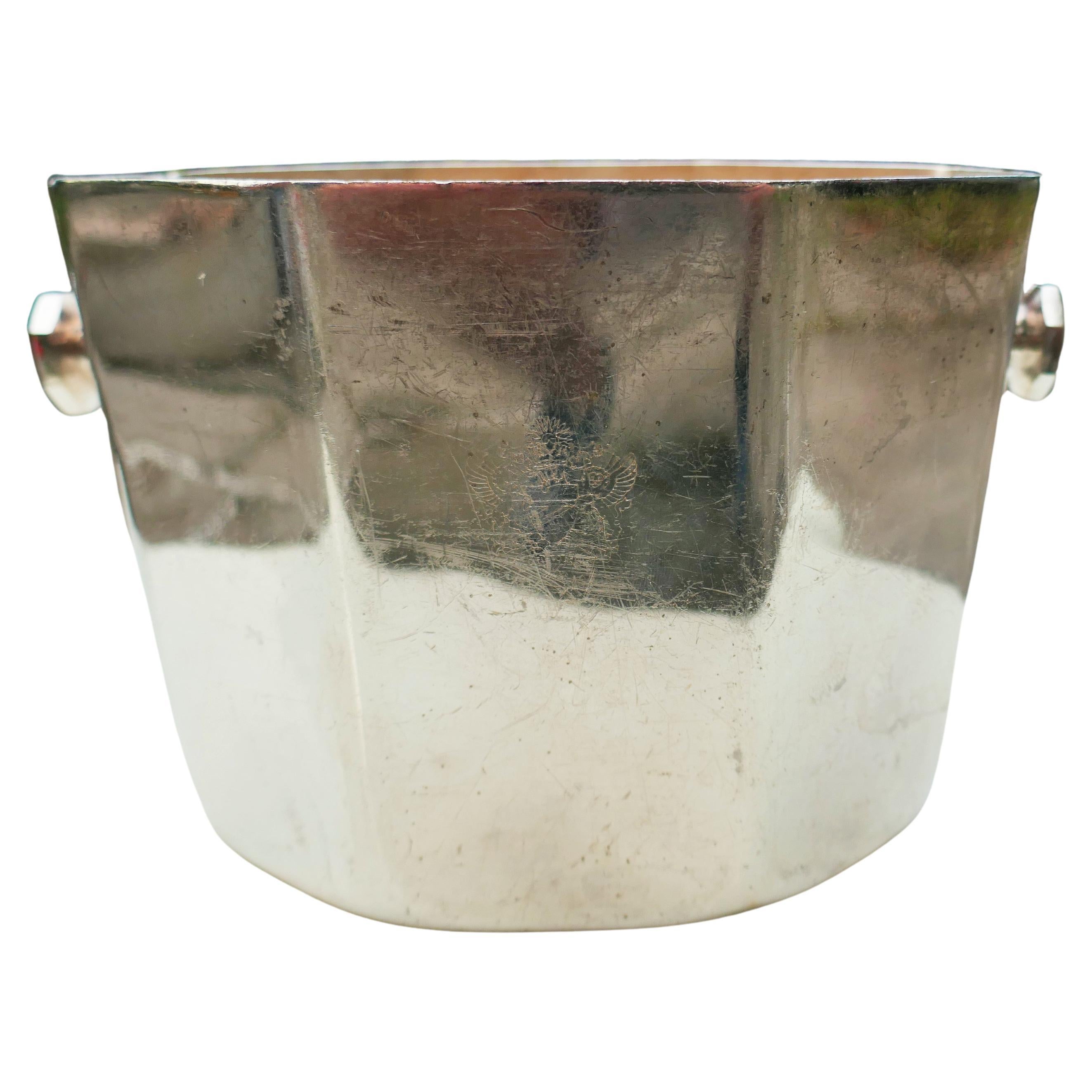 Mid-20th Century British airways Metallia ice bucket For Sale