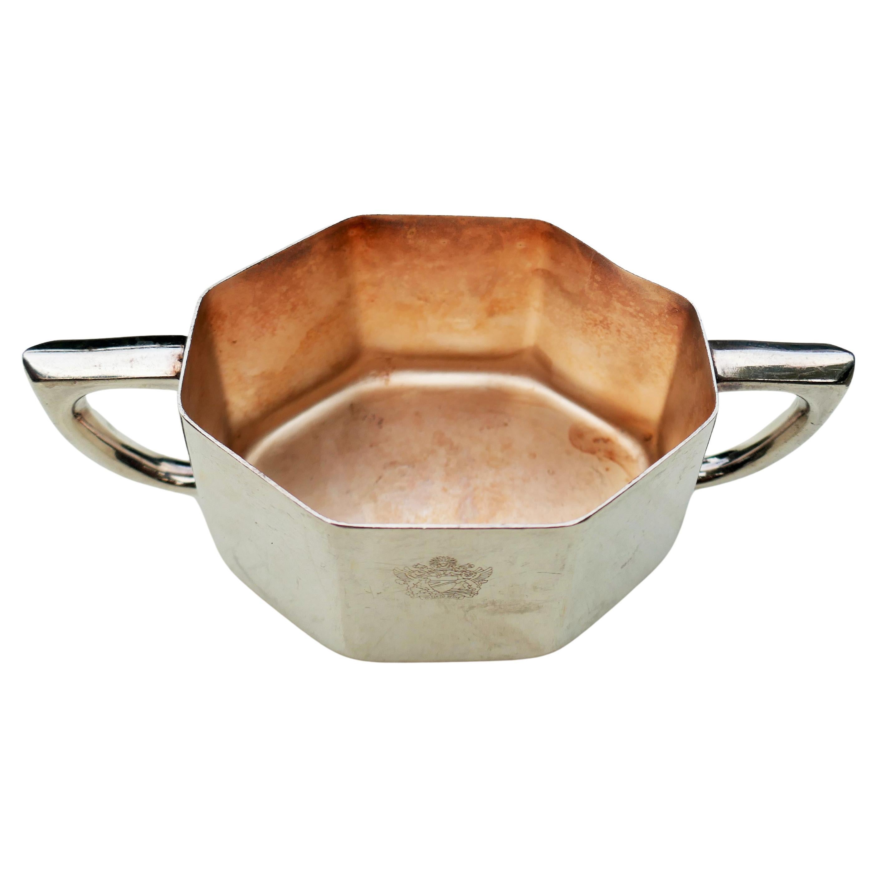 English British airways Metallia sugar bowl in vendita