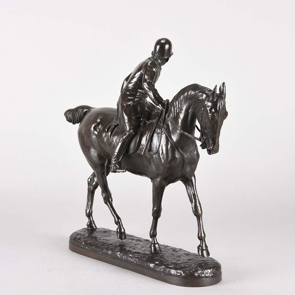 Georgian British Animalier Bronze Study 'The Huntsman' by John Willis-Good