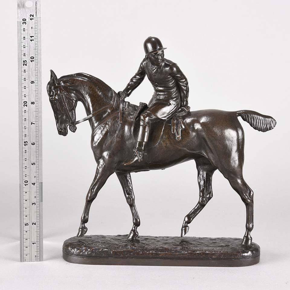 British Animalier Bronze Study 'The Huntsman' by John Willis-Good 2