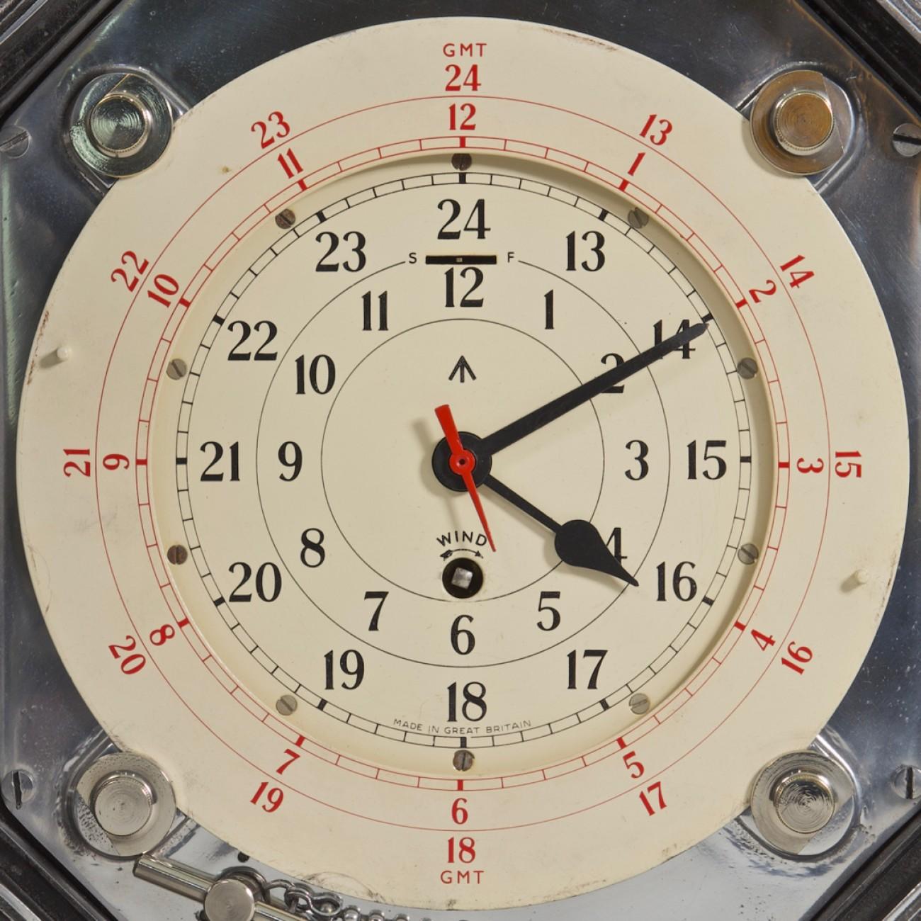 British Army 264 'SAS' Signals Squadron Military Clock, circa 1955 3