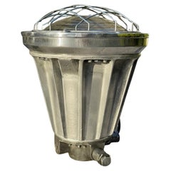 Lampe de l'armée britannique en fonte et fonte, années 1940, de Simplex Electric 