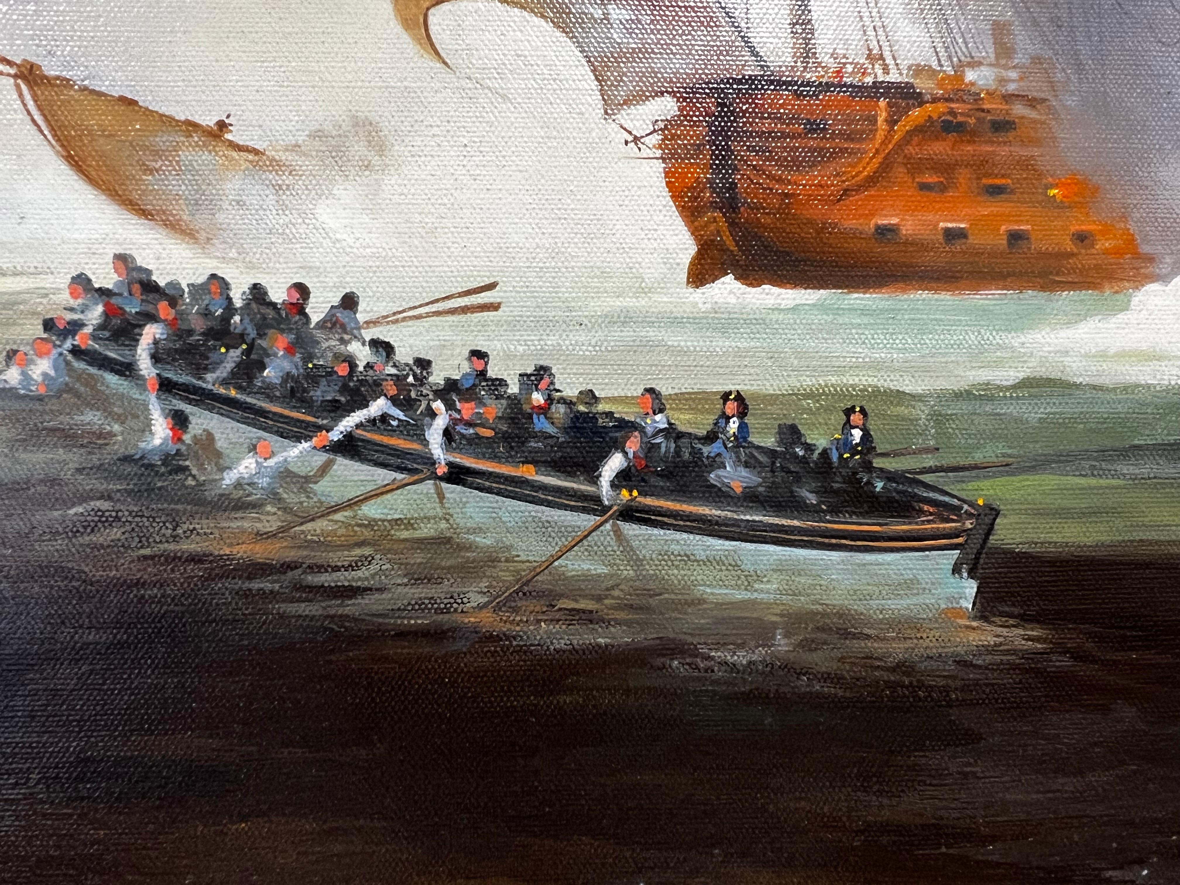 famous battle of trafalgar painting