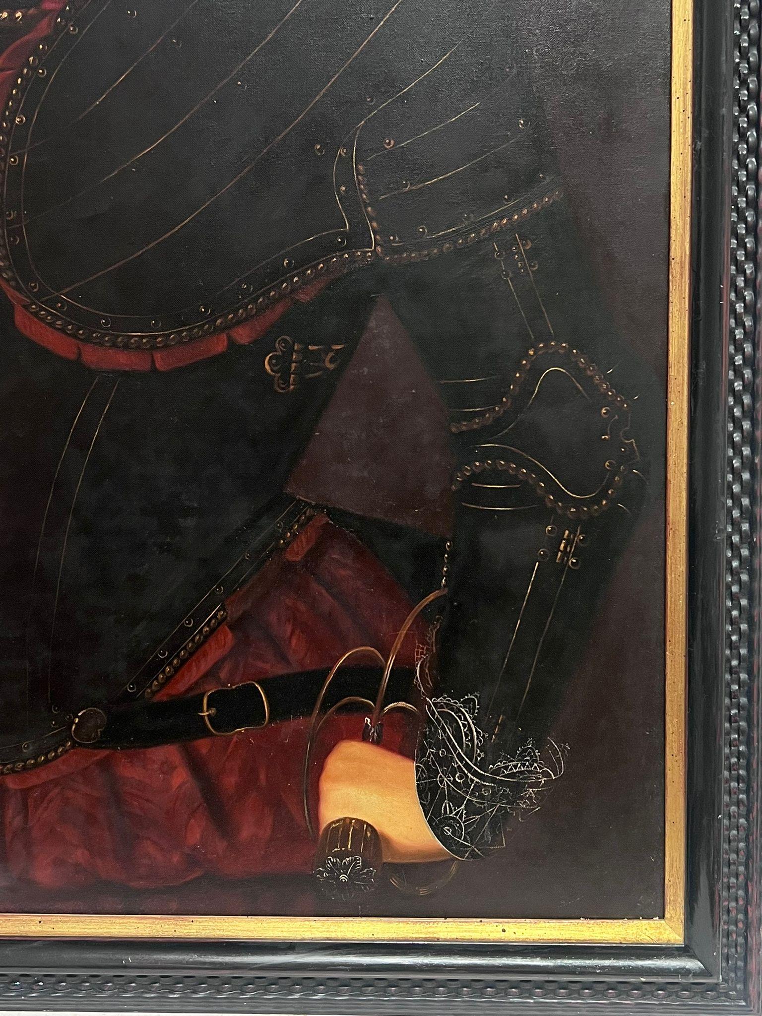 The Gentleman Courtier
Portrait of an Elizabethan Gentleman
English School, late 20th century
oil on canvas, framed
framed: 45 x 35 inches
board: 40 x 30 inches
provenance: private collection, UK
condition: very good and sound condition