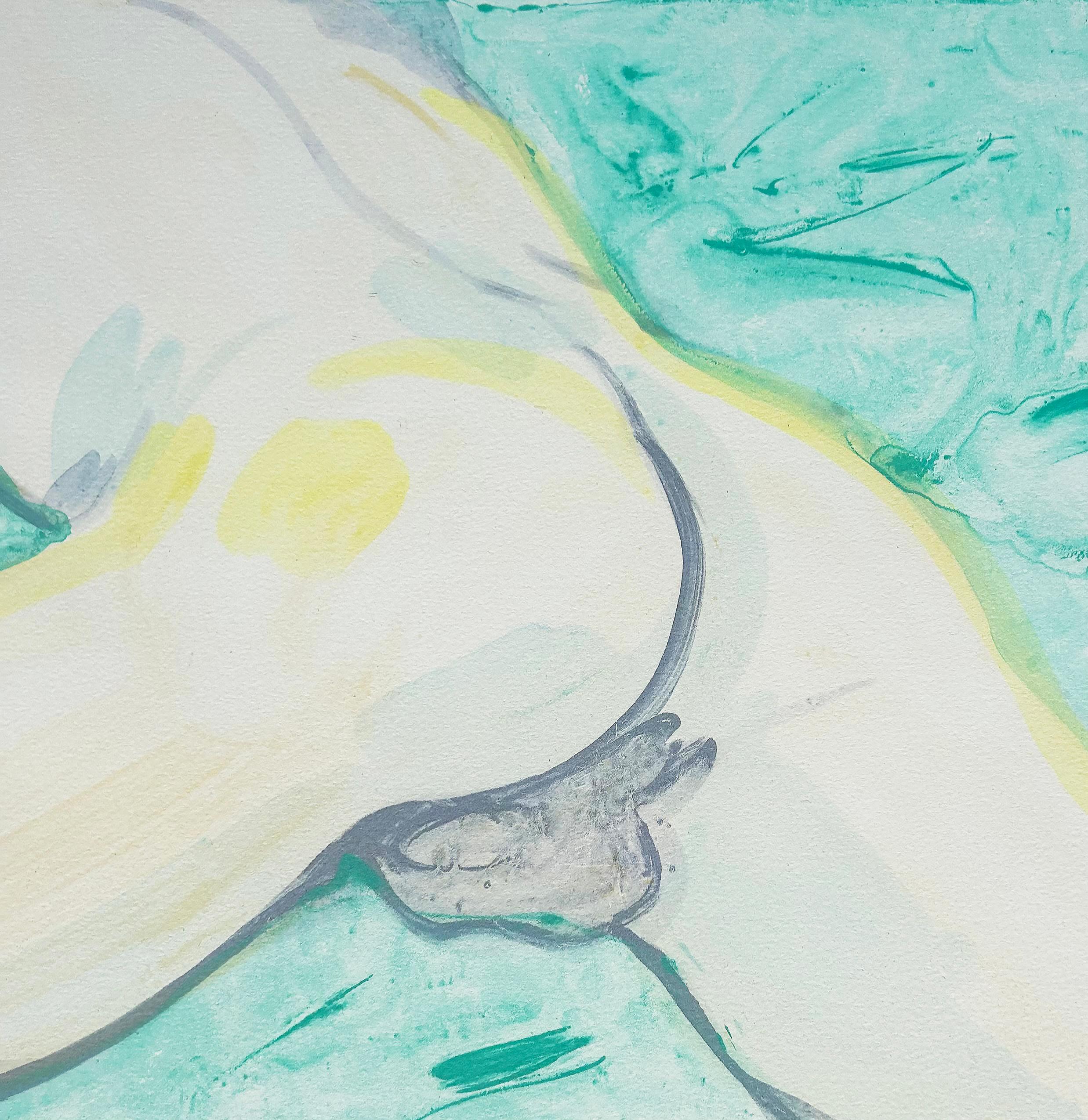L'artista britannica Celia Hempton Stampa di nudo maschile 