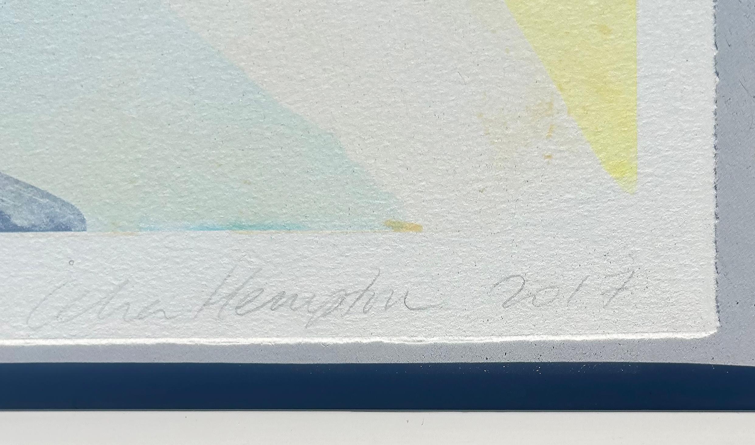 Inglese L'artista britannica Celia Hempton Stampa di nudo maschile 
