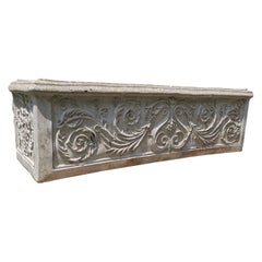British Cast Stone Planter / Jardiniere