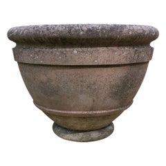 British Cast Stone Planter / Jardiniere