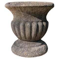 Fioriera / Jardiniere in pietra fusa inglese