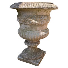 Fioriera / Urna / Jardiniere in pietra fusa britannica