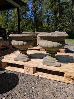 British Cast Stone Planters / Jardinieres