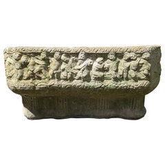 Macetero / Jardinera de Piedra Fundida Británica
