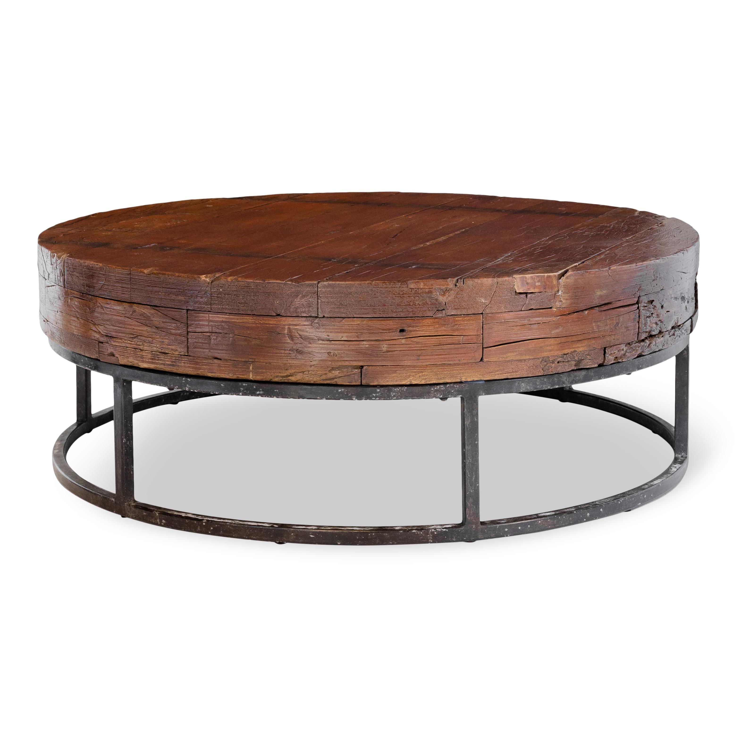 British Colonial Industrial Mold as Coffee Table In Good Condition For Sale In Dallas, TX