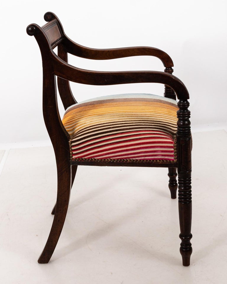 British Colonial Accent Armchair, circa 1850s at 1stDibs