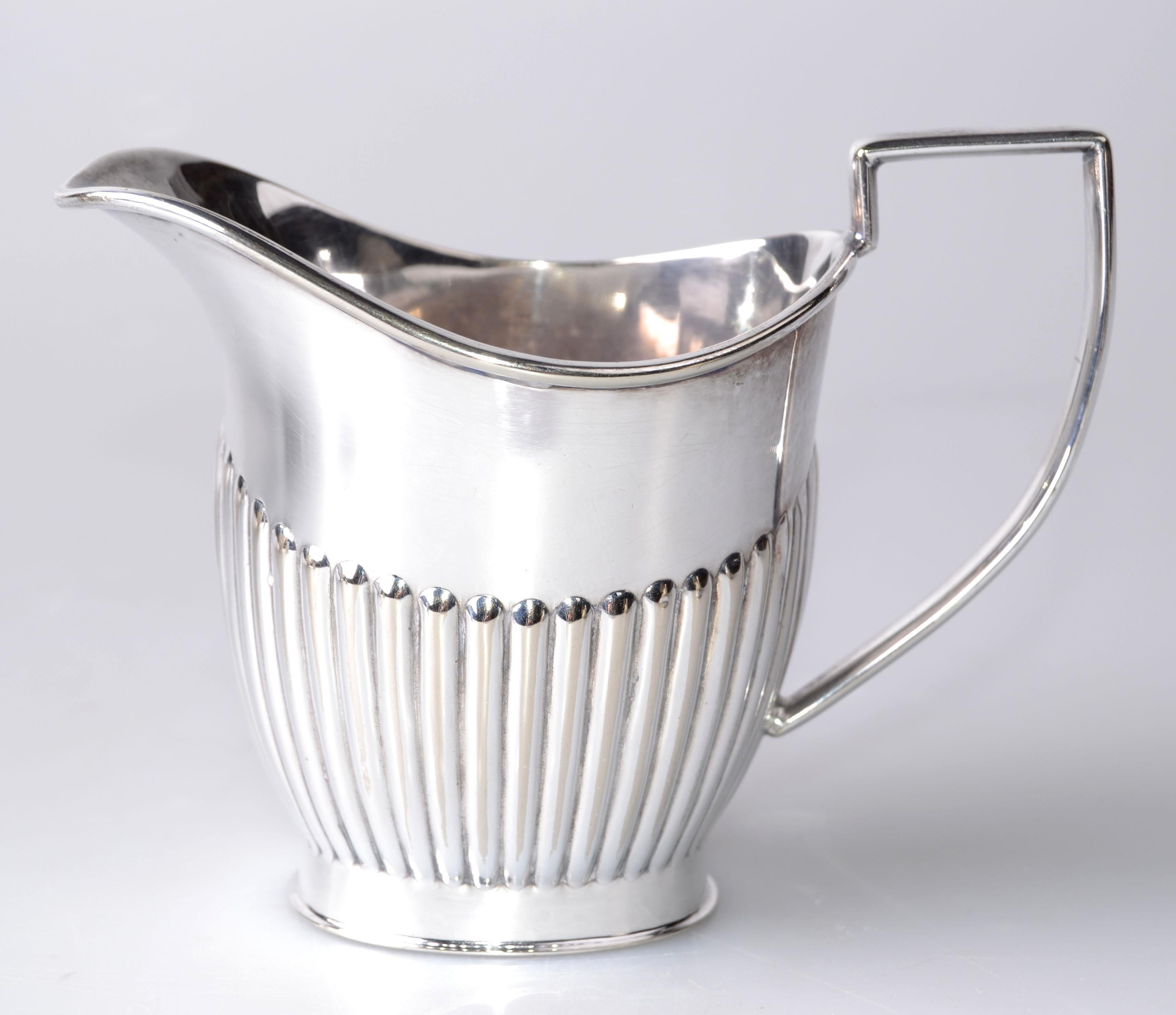 Début du 20ème siècle British Colonial Antique 1910 Cheltenham Silver Coffee Service Sheffield England en vente