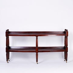 British Colonial Antique Server or Double Étagère