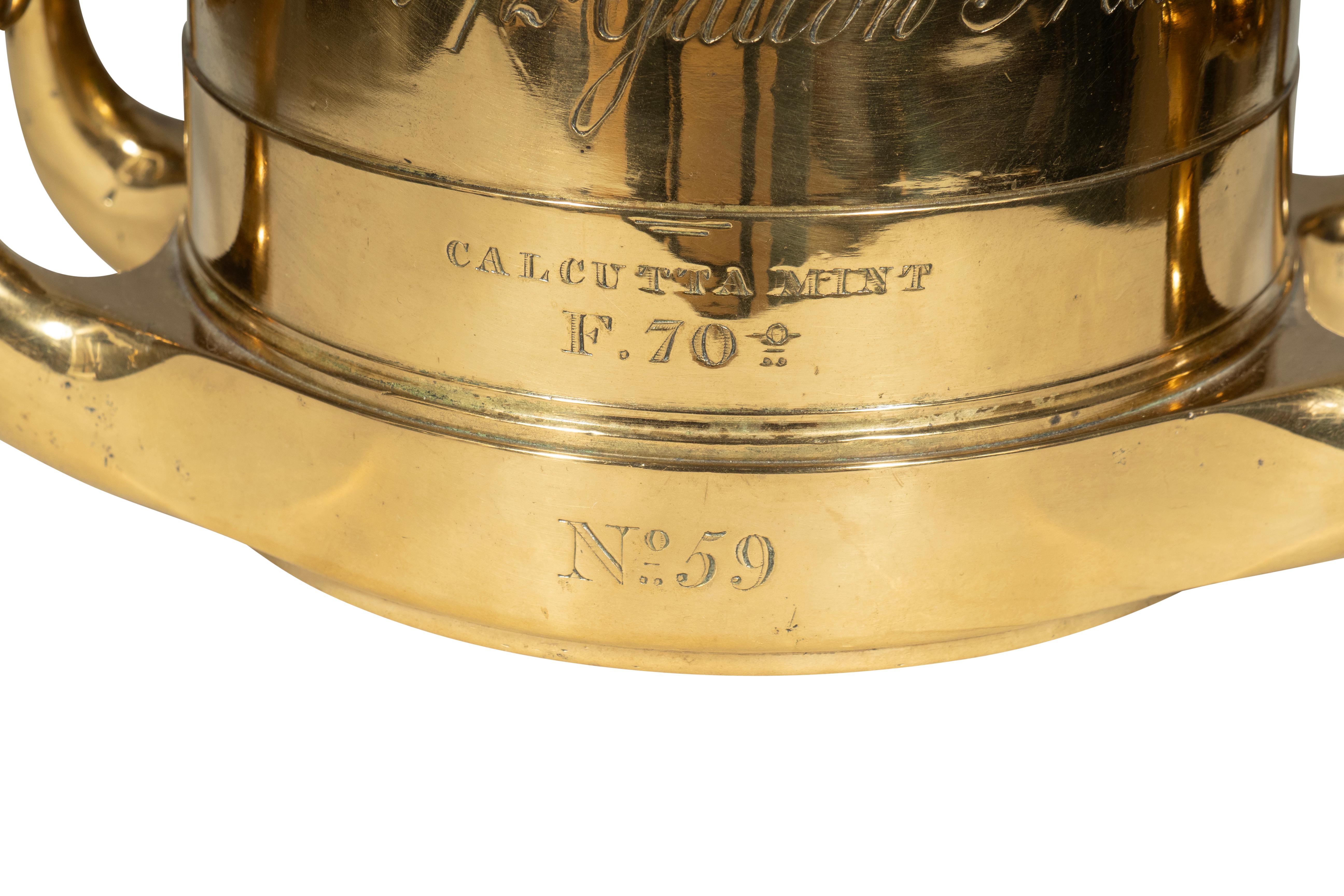 Misura in bronzo British Colonial per la città di Calcutta, India in vendita 3