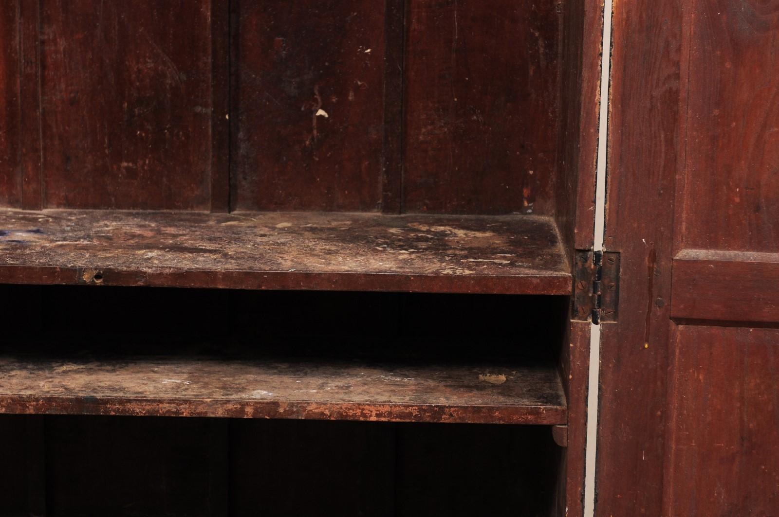 British Colonial Cabinet from the Mid-20th Century in Rich Black Color 2