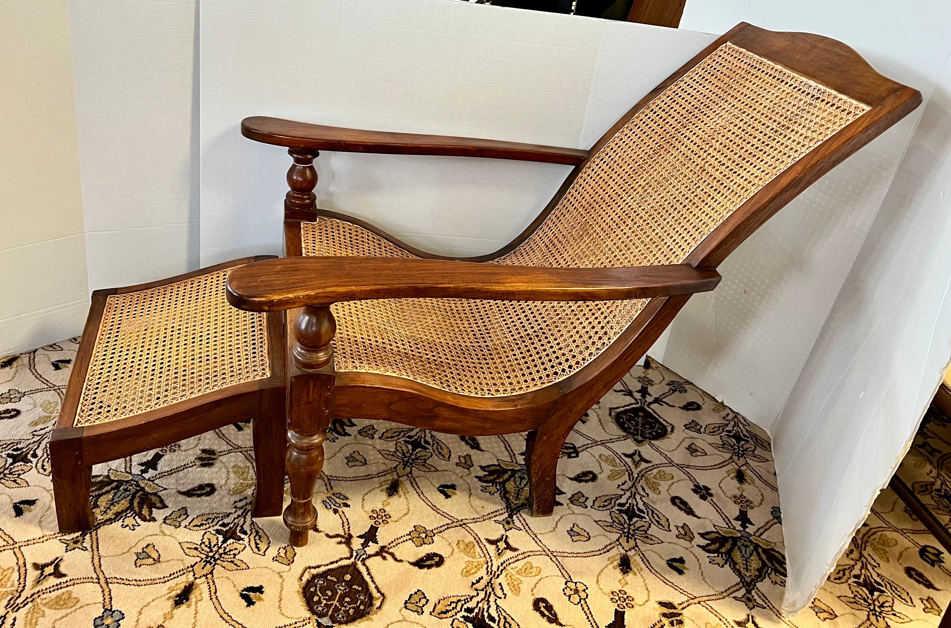 plantation chair and ottoman