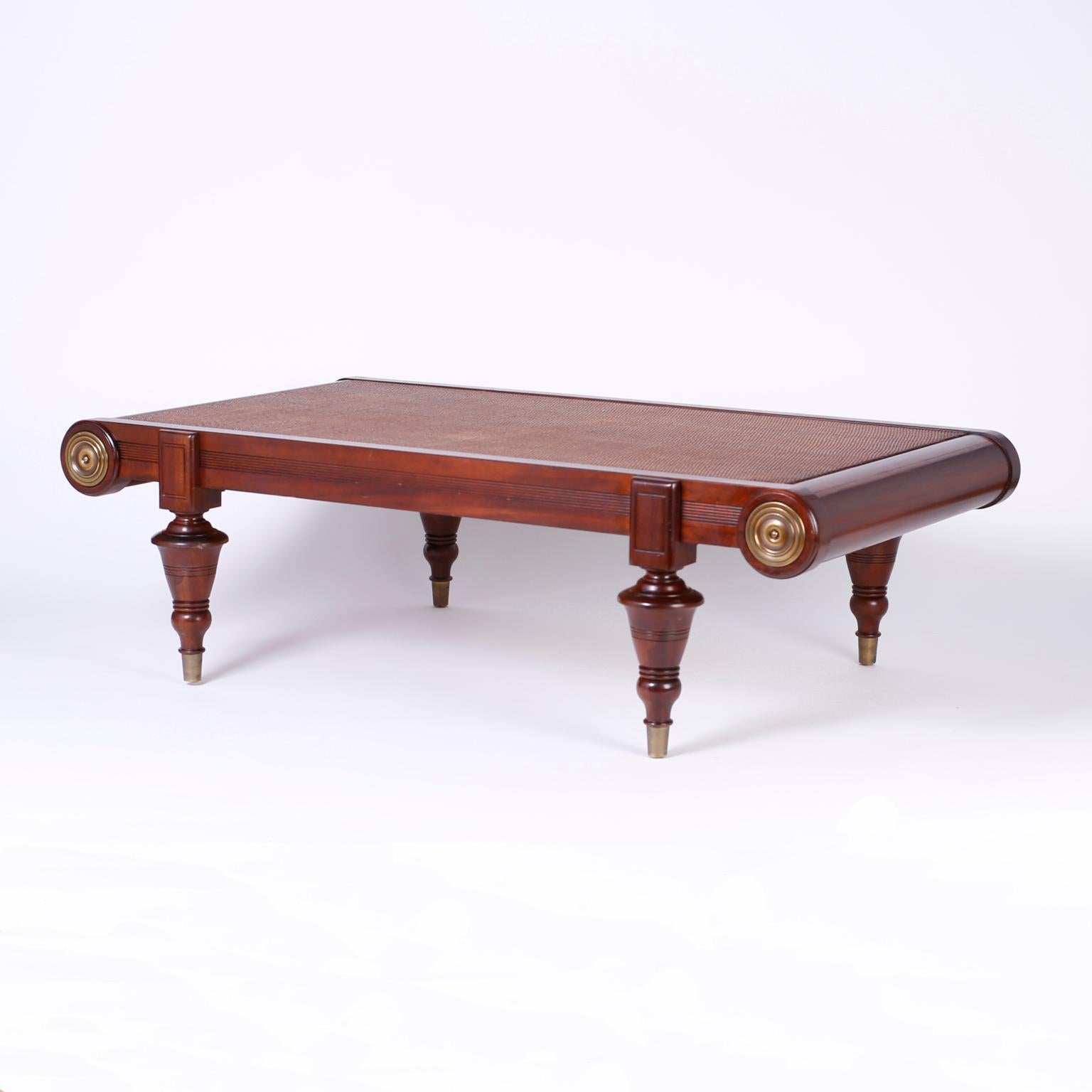 American British Colonial Coffee Table