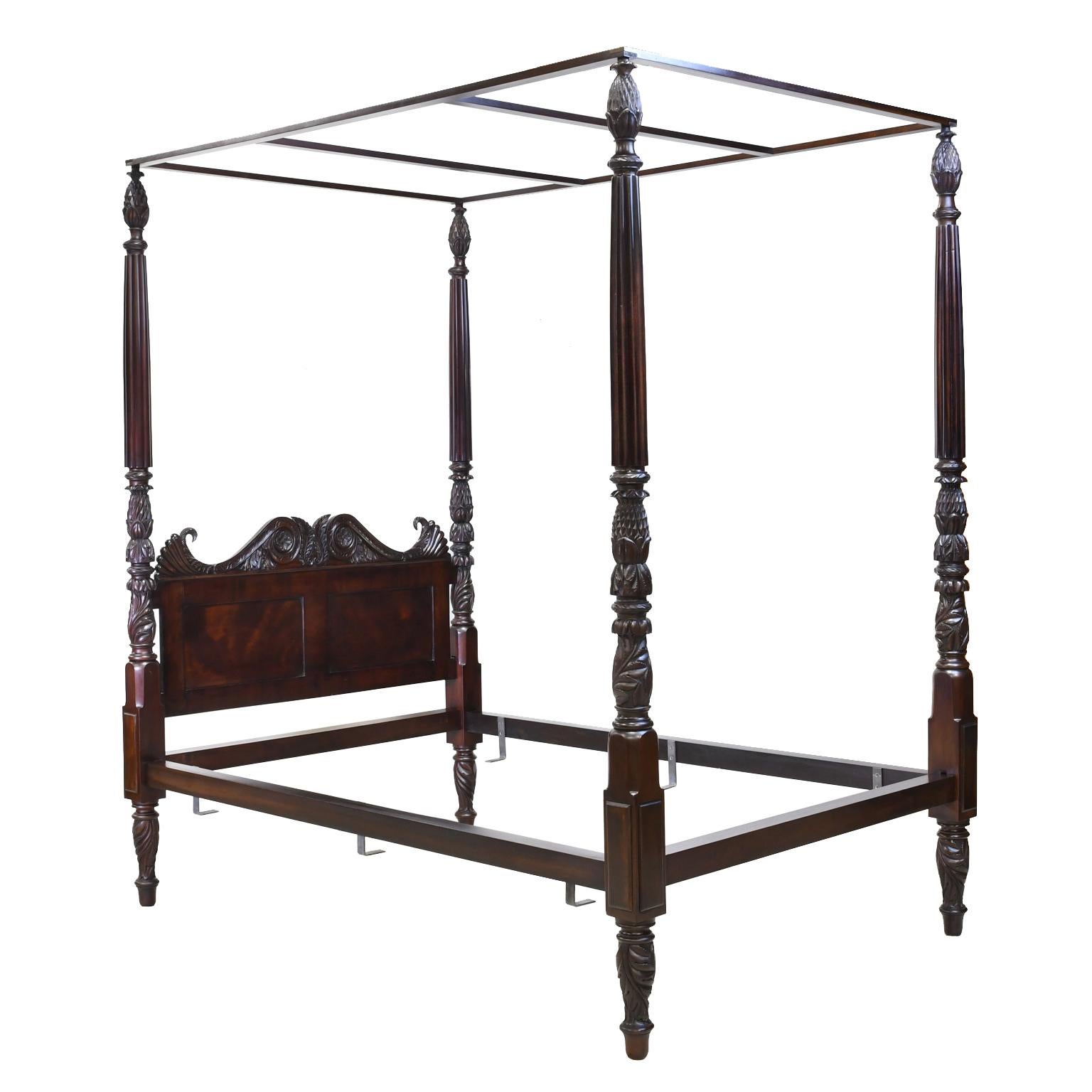 colonial four poster bed