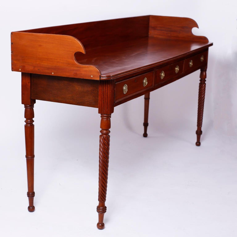 British Colonial Mahogany Server at 1stDibs