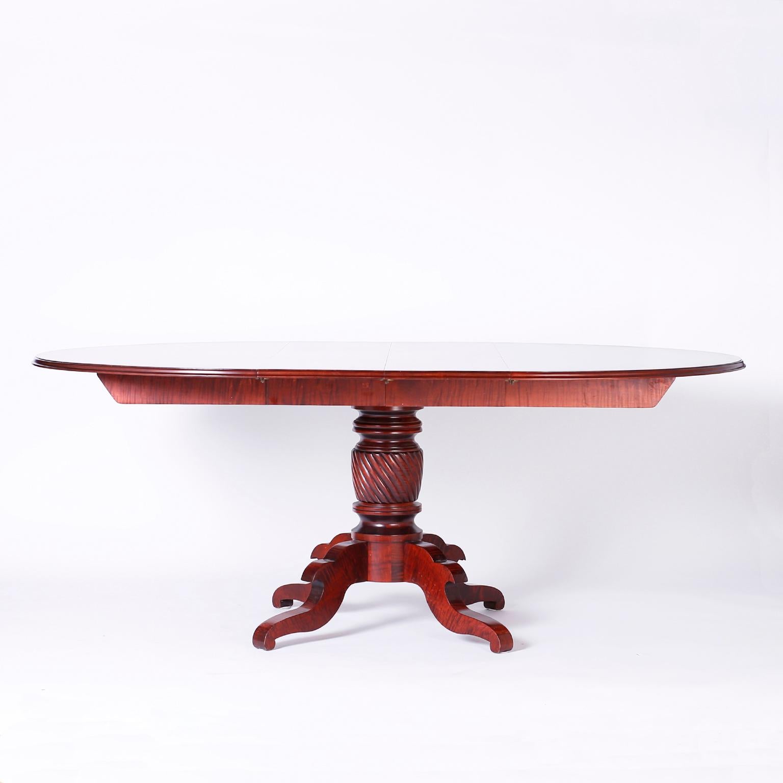 West Indian Style Dining Table, Colonial Style Dining Table And Chairs