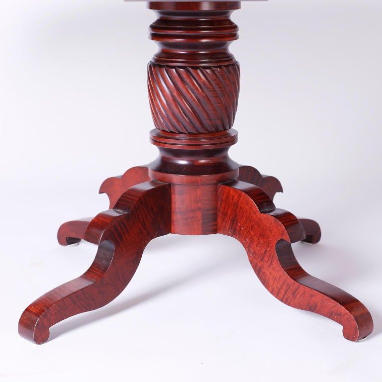 British Colonial or West Indian Style Dining Table For ...